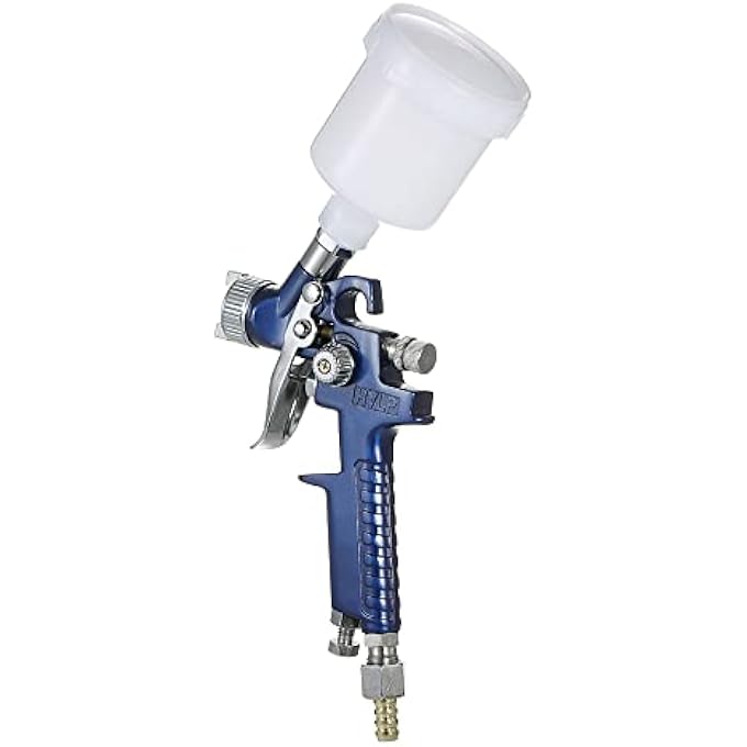 Sata 1.0MM MINI HVLP AIR SPRAYER AIRBRUSH KIT TOUCH-UP PAINT SPRAYING TOOL GRAVITY-FEED AIR BRUSH SET AUTO CAR PAINTING FOR SPOT REPAIRING - Image 1